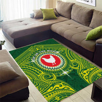 American Samoa Manua Cession Day Area Rug Up Up The Moa