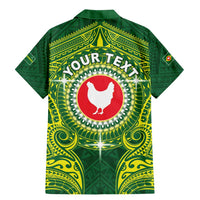Personalized American Samoa Manua Cession Day Family Matching Mermaid Dress and Hawaiian Shirt Up Up The Moa LT05 - Polynesian Pride