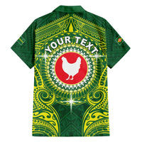 Personalized American Samoa Manua Cession Day Family Matching Off Shoulder Short Dress and Hawaiian Shirt Up Up The Moa LT05 - Polynesian Pride