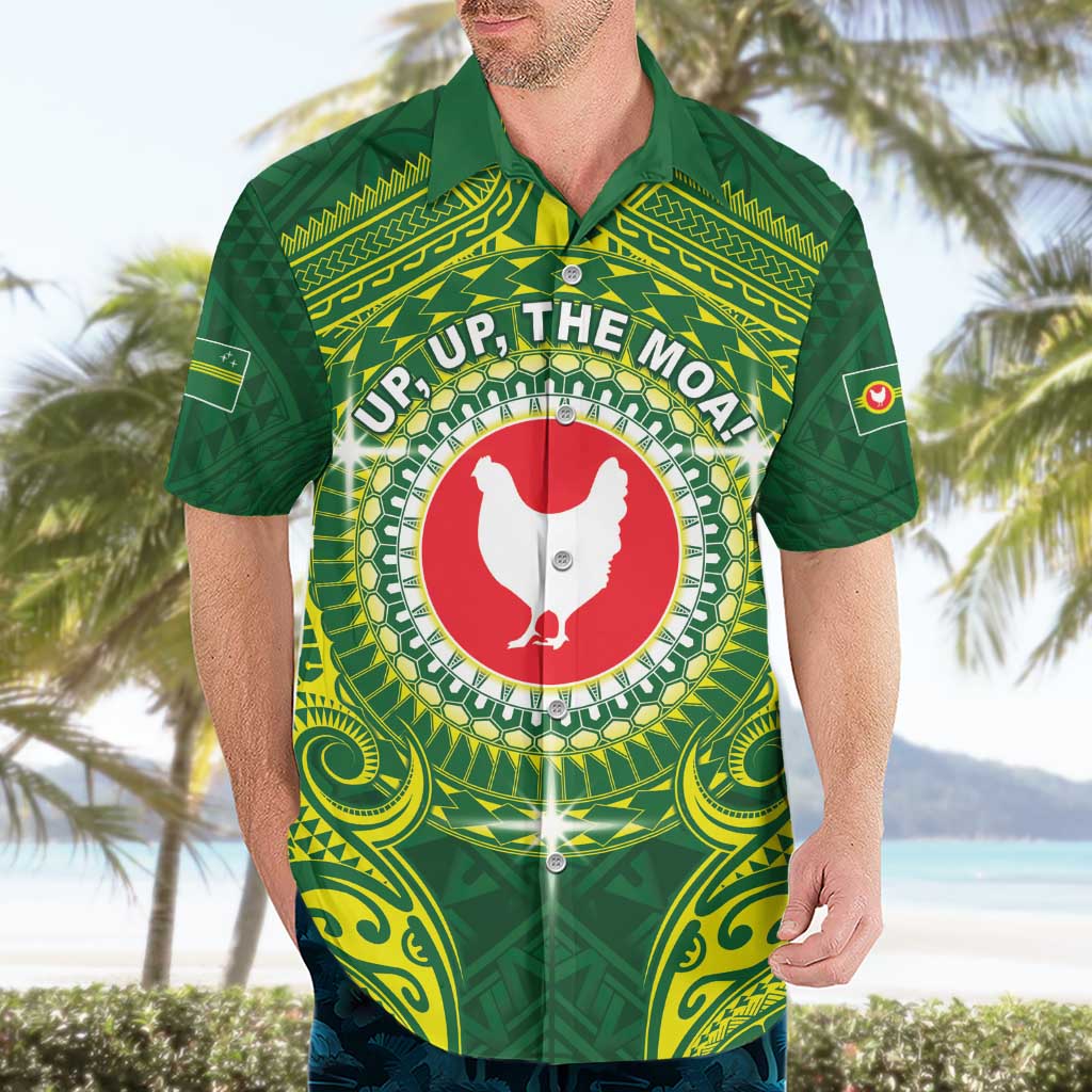 Personalized American Samoa Manua Cession Day Hawaiian Shirt Up Up The Moa