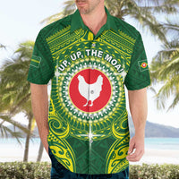 Personalized American Samoa Manua Cession Day Hawaiian Shirt Up Up The Moa