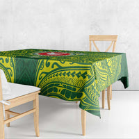 American Samoa Manua Cession Day Tablecloth Up Up The Moa