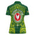 Personalized American Samoa Manua Cession Day Women Polo Shirt Up Up The Moa