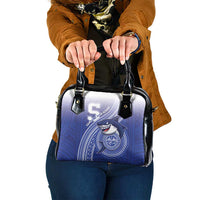 Samoana High School Shoulder Handbag Polynesian Tribal Shark
