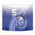 Samoana High School Tapestry Polynesian Tribal Shark