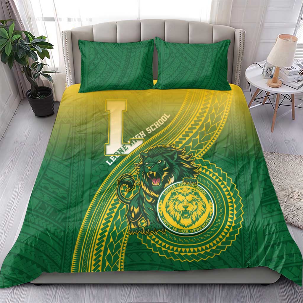 Leone High School Bedding Set Leone Lion LT05 - Polynesian Pride