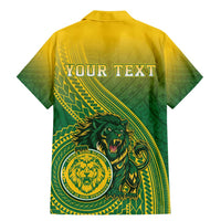 Personalized Leone High School Family Matching Mermaid Dress and Hawaiian Shirt Leone Lion LT05 - Polynesian Pride