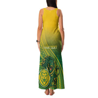 Personalized Leone High School Family Matching Tank Maxi Dress and Hawaiian Shirt Leone Lion LT05 - Polynesian Pride