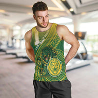Personalized Leone High School Men Tank Top Leone Lion
