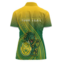 Personalized Leone High School Women Polo Shirt Leone Lion LT05 - Polynesian Pride