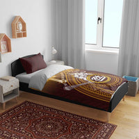 Tafuna High School Bedding Set Polynesian Warrior
