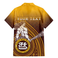 Personalized Tafuna High School Family Matching Mermaid Dress and Hawaiian Shirt Polynesian Warrior LT05 - Polynesian Pride