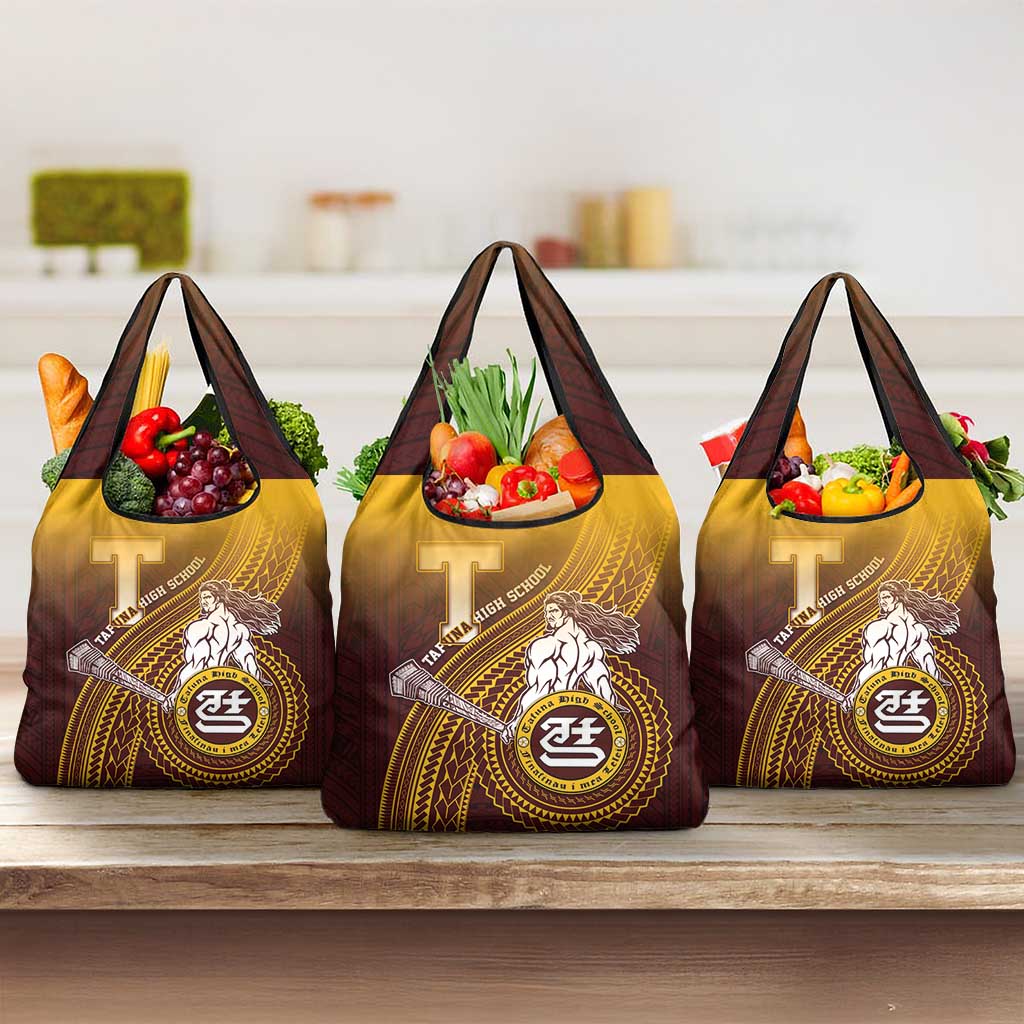 Tafuna High School Grocery Bag Polynesian Warrior