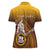 Personalized Tafuna High School Women Polo Shirt Polynesian Warrior