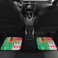 Hawaii Christmas Car Mats Santa Claus Surf Mele Kalikimaka LT05 - Polynesian Pride