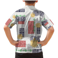 Vintage Lapita Family Matching Mermaid Dress and Hawaiian Shirt Iconic Double Face Pattern LT05 - Polynesian Pride