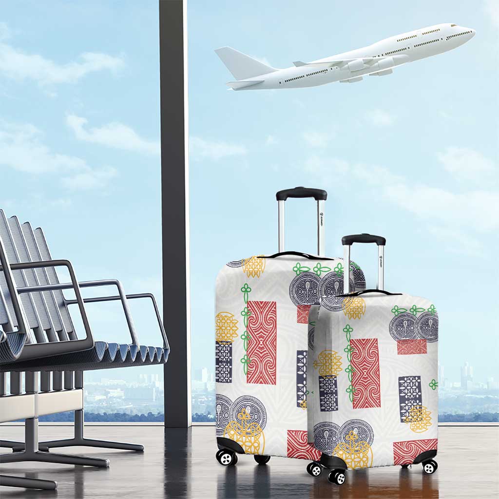 Vintage Lapita Luggage Cover Iconic Double Face Pattern