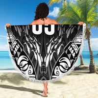 Custom New Zealand Fishing Beach Blanket Aotearoa Maori Koru LT05 - Polynesian Pride