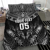 Custom New Zealand Fishing Bedding Set Aotearoa Maori Koru - Polynesian Pride