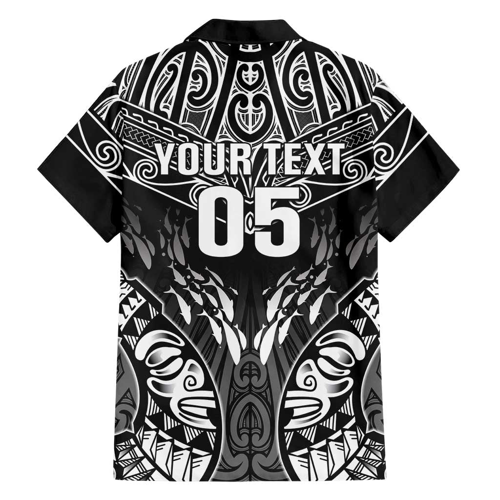 Custom New Zealand Fishing Family Matching Summer Maxi Dress and Hawaiian Shirt Aotearoa Maori Koru LT05 - Polynesian Pride