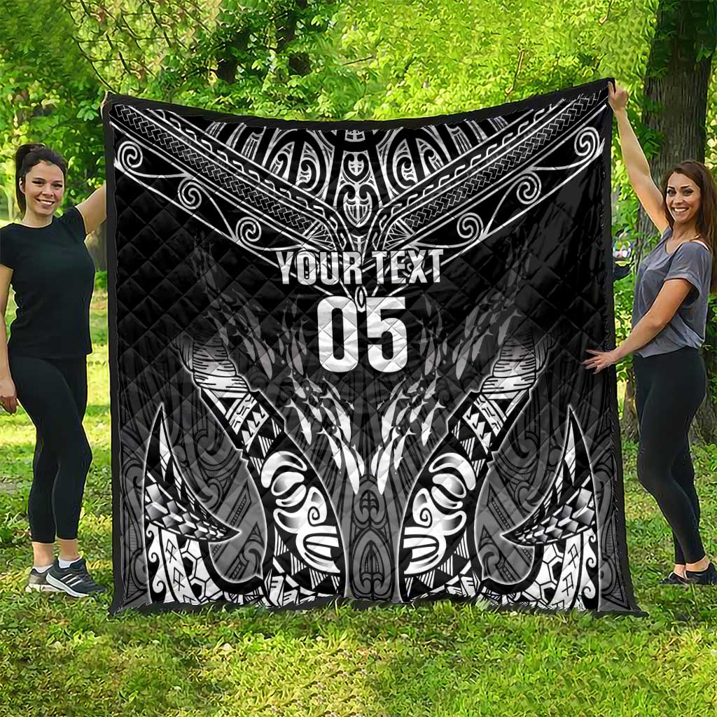 Custom New Zealand Fishing Quilt Aotearoa Maori Koru LT05 - Polynesian Pride