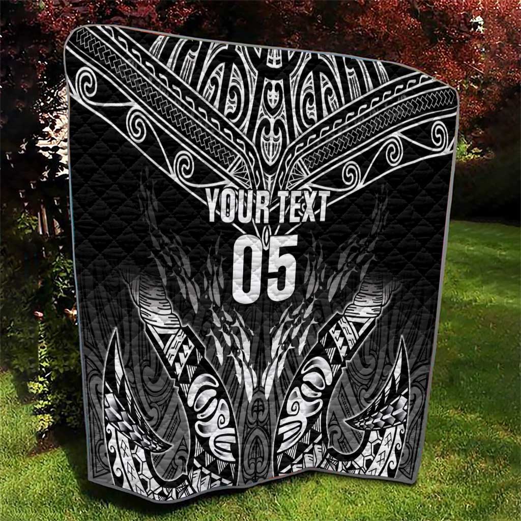 Custom New Zealand Fishing Quilt Aotearoa Maori Koru LT05 - Polynesian Pride