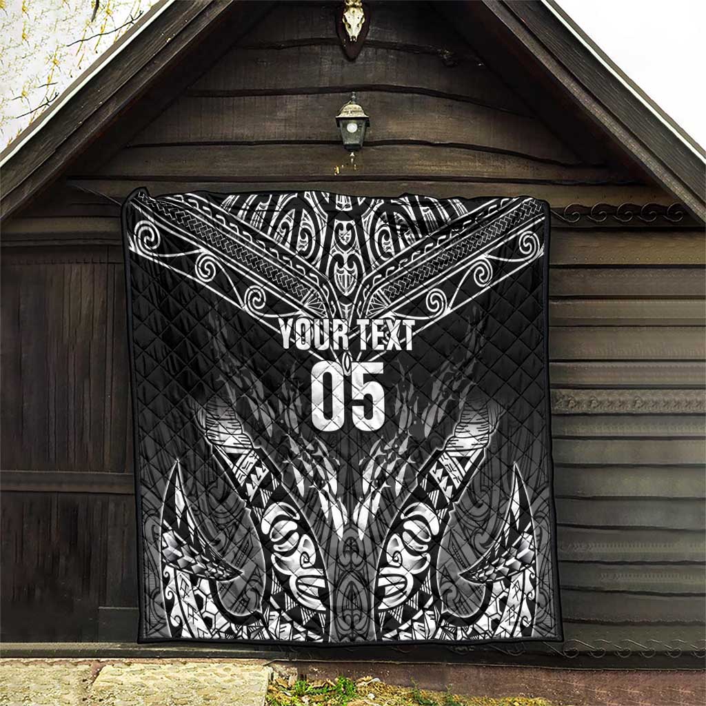 Custom New Zealand Fishing Quilt Aotearoa Maori Koru LT05 - Polynesian Pride