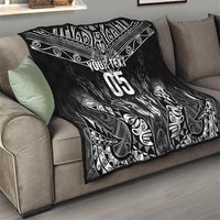 Custom New Zealand Fishing Quilt Aotearoa Maori Koru LT05 - Polynesian Pride