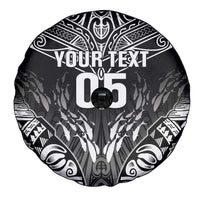 Custom New Zealand Fishing Spare Tire Cover Aotearoa Maori Koru LT05 - Polynesian Pride