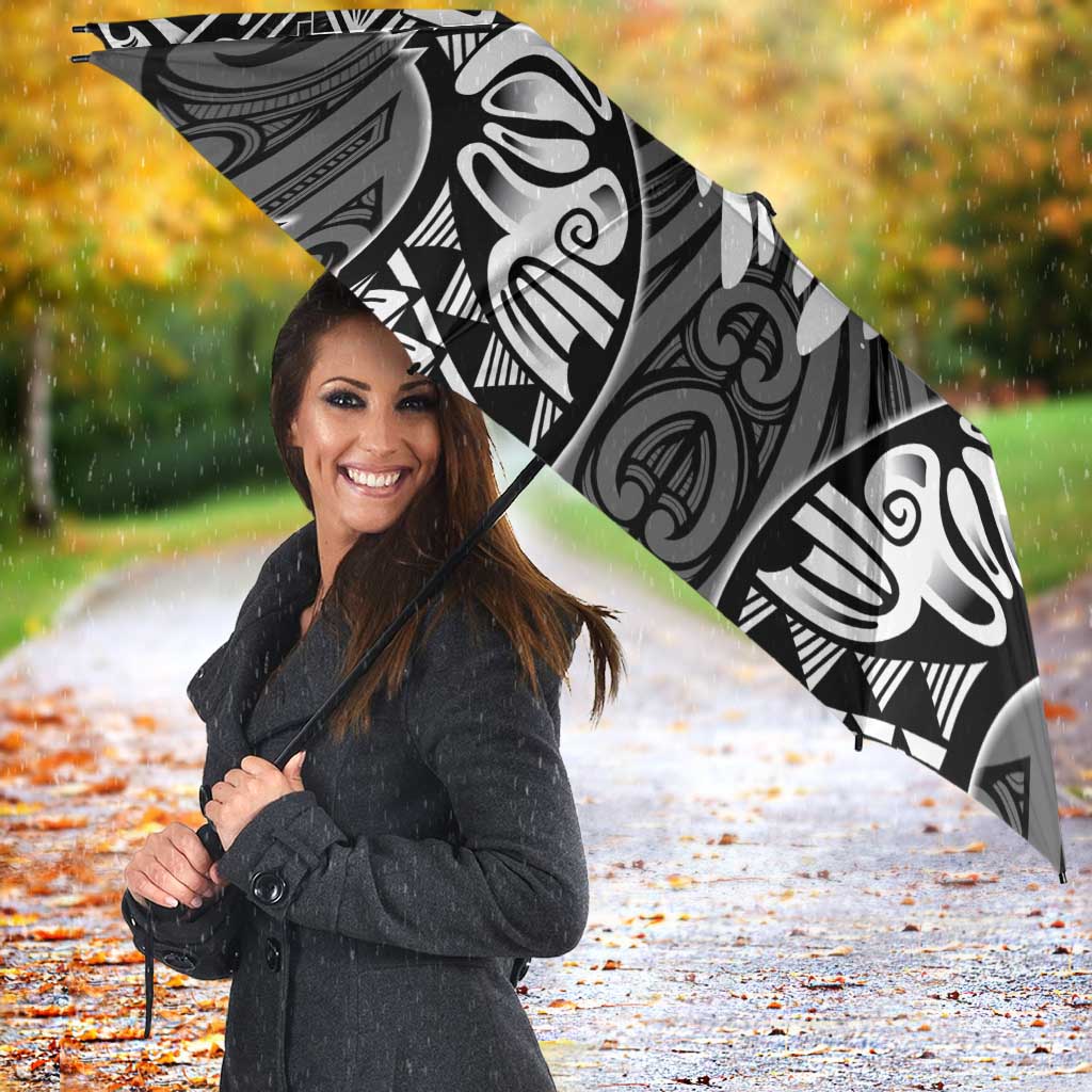 Custom New Zealand Fishing Umbrella Aotearoa Maori Koru LT05 - Polynesian Pride