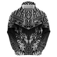 Custom New Zealand Fishing Zip Hoodie Aotearoa Maori Koru LT05 - Polynesian Pride