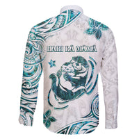 New Zealand Aotearoa Hari Ra Mama Family Matching Puletasi and Hawaiian Shirt A Mother's Love Is Like No Otter LT05 - Polynesian Pride