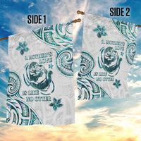 New Zealand Aotearoa Hari Ra Mama Garden Flag A Mother's Love Is Like No Otter LT05 - Polynesian Pride