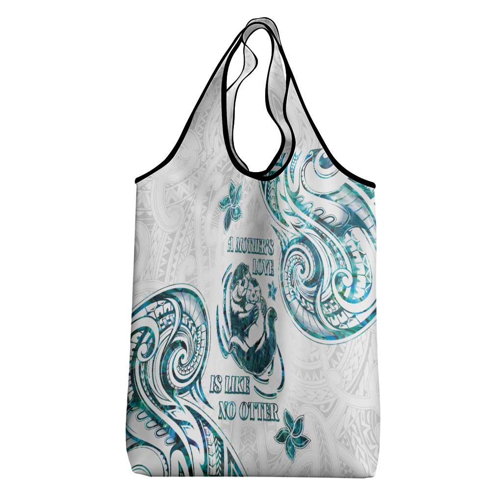 New Zealand Aotearoa Hari Ra Mama Grocery Bag A Mother's Love Is Like No Otter LT05 - Polynesian Pride