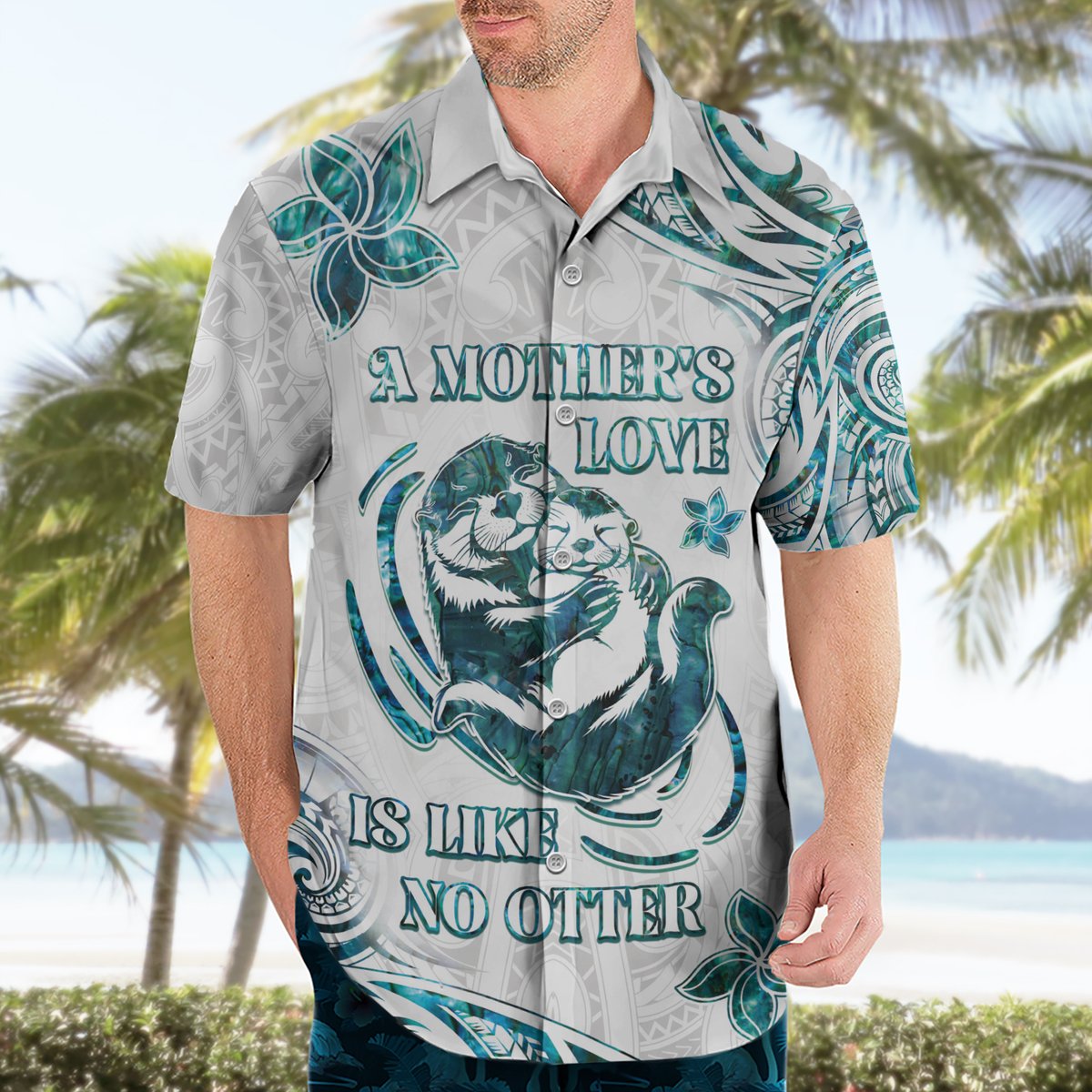 New Zealand Aotearoa Hari Ra Mama Hawaiian Shirt A Mother's Love Is Like No Otter LT05 - Polynesian Pride