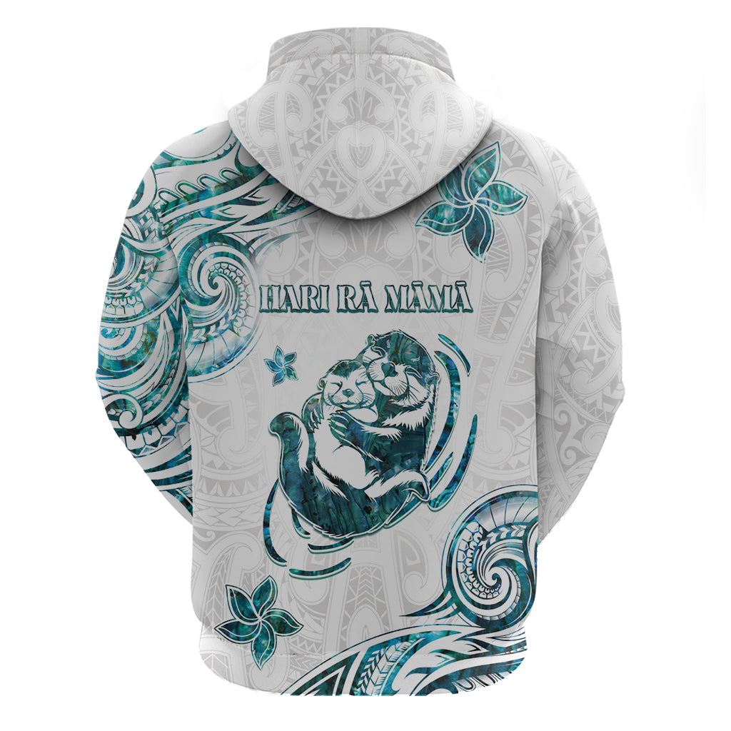 New Zealand Aotearoa Hari Ra Mama Hoodie A Mother's Love Is Like No Otter LT05 - Polynesian Pride