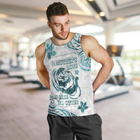 New Zealand Aotearoa Hari Ra Mama Men Tank Top A Mother's Love Is Like No Otter LT05 White - Polynesian Pride