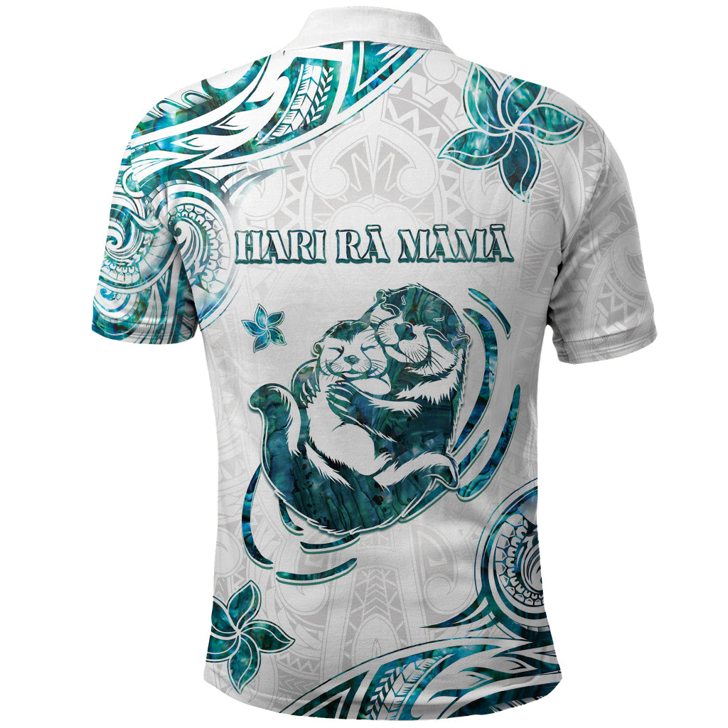 New Zealand Aotearoa Hari Ra Mama Polo Shirt A Mother's Love Is Like No Otter LT05 - Polynesian Pride
