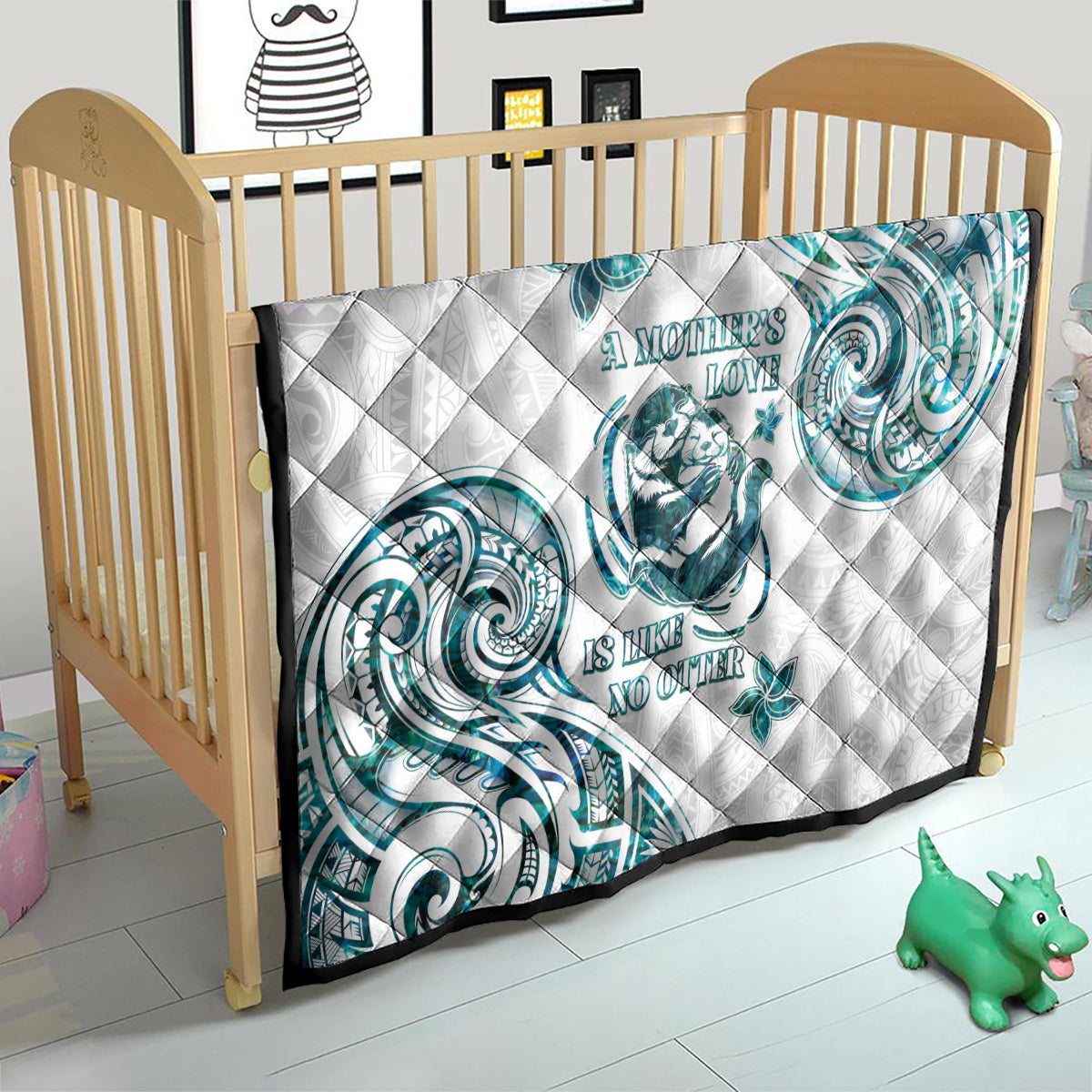 New Zealand Aotearoa Hari Ra Mama Quilt A Mother's Love Is Like No Otter LT05 - Polynesian Pride
