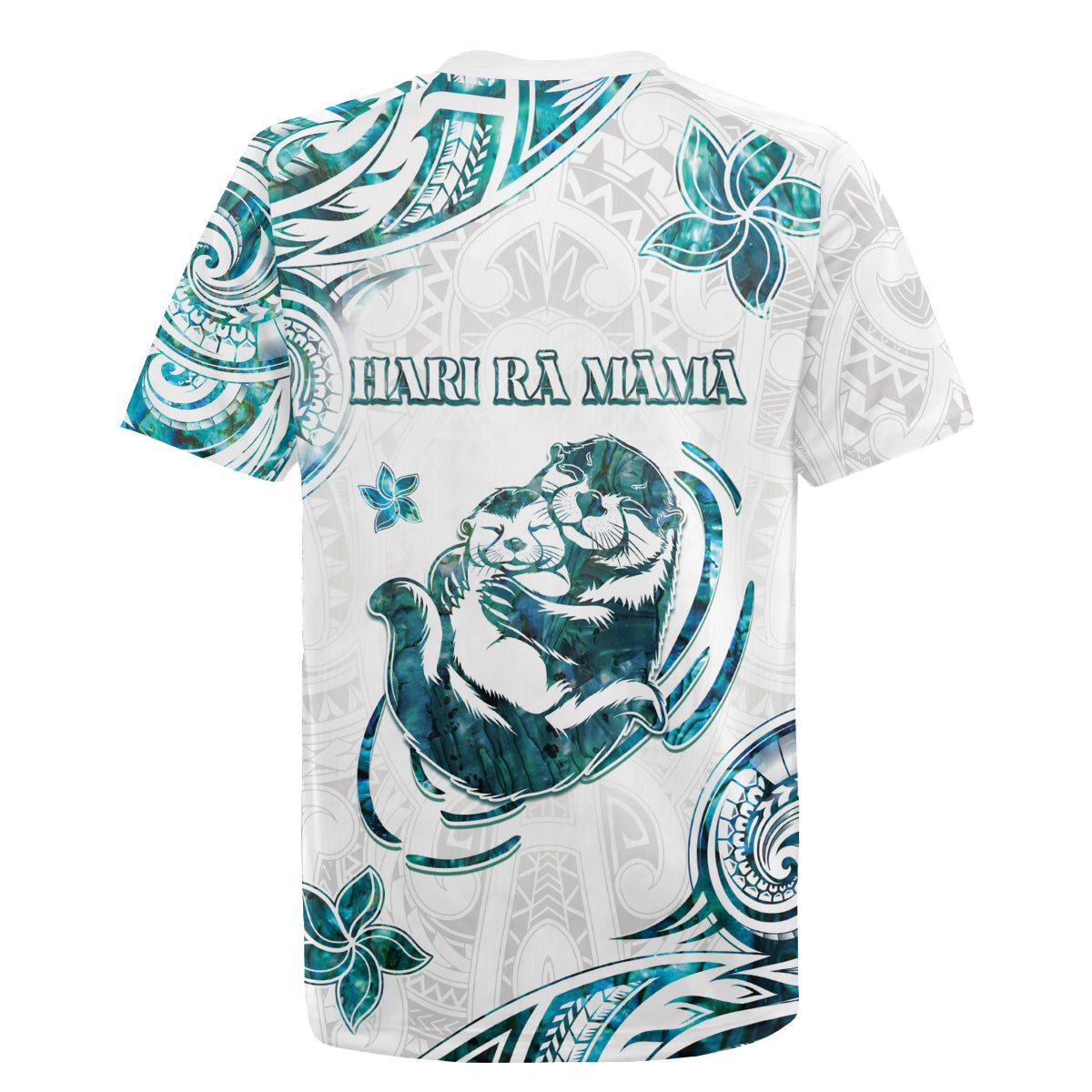 New Zealand Aotearoa Hari Ra Mama Rugby Jersey A Mother's Love Is Like No Otter LT05 - Polynesian Pride