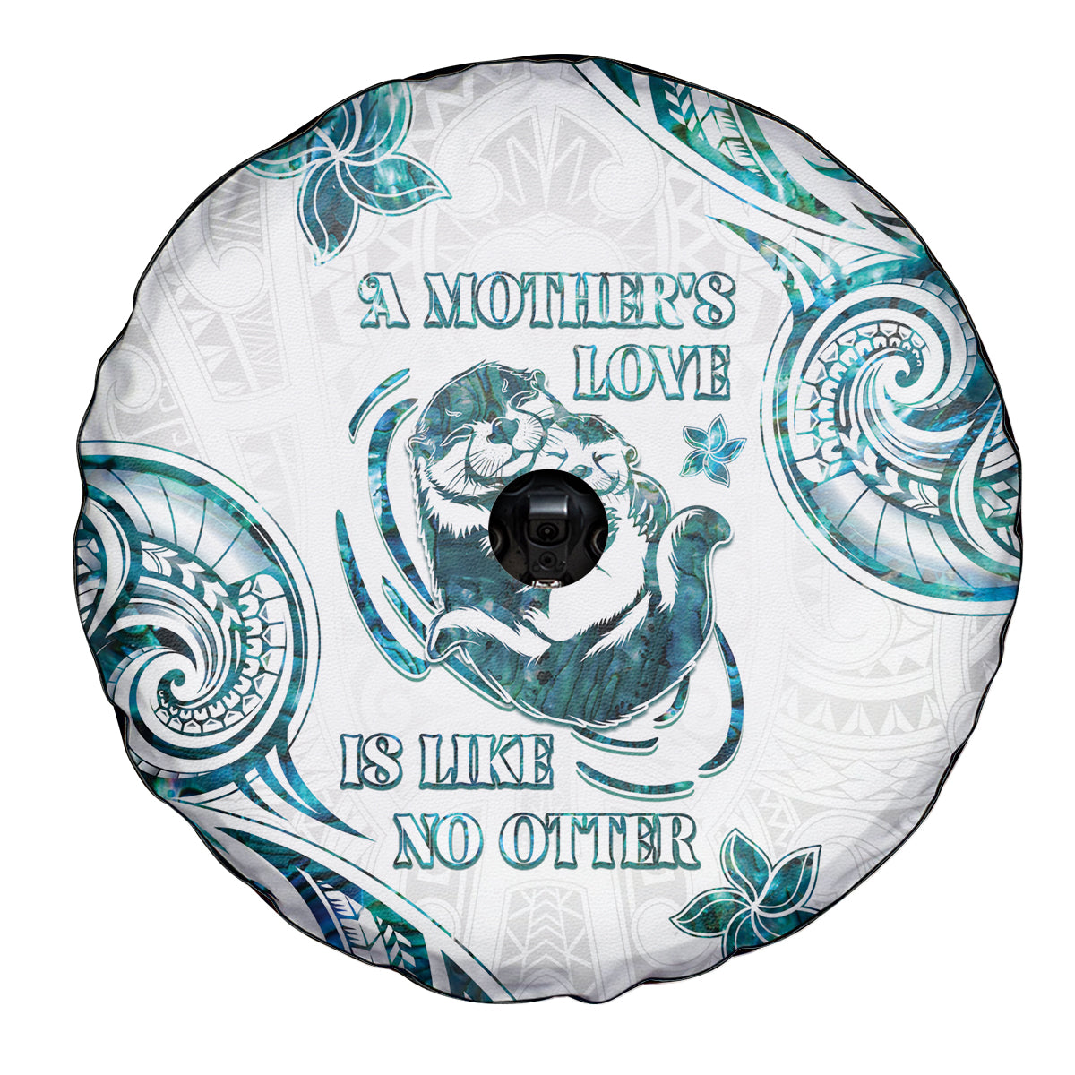 New Zealand Aotearoa Hari Ra Mama Spare Tire Cover A Mother's Love Is Like No Otter LT05 - Polynesian Pride