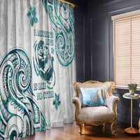 New Zealand Aotearoa Hari Ra Mama Window Curtain A Mother's Love Is Like No Otter LT05 - Polynesian Pride