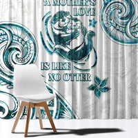 New Zealand Aotearoa Hari Ra Mama Window Curtain A Mother's Love Is Like No Otter LT05 - Polynesian Pride