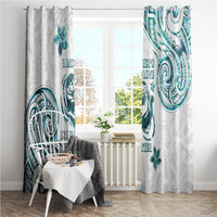 New Zealand Aotearoa Hari Ra Mama Window Curtain A Mother's Love Is Like No Otter LT05 - Polynesian Pride