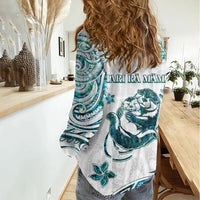 New Zealand Aotearoa Hari Ra Mama Women Casual Shirt A Mother's Love Is Like No Otter LT05 - Polynesian Pride