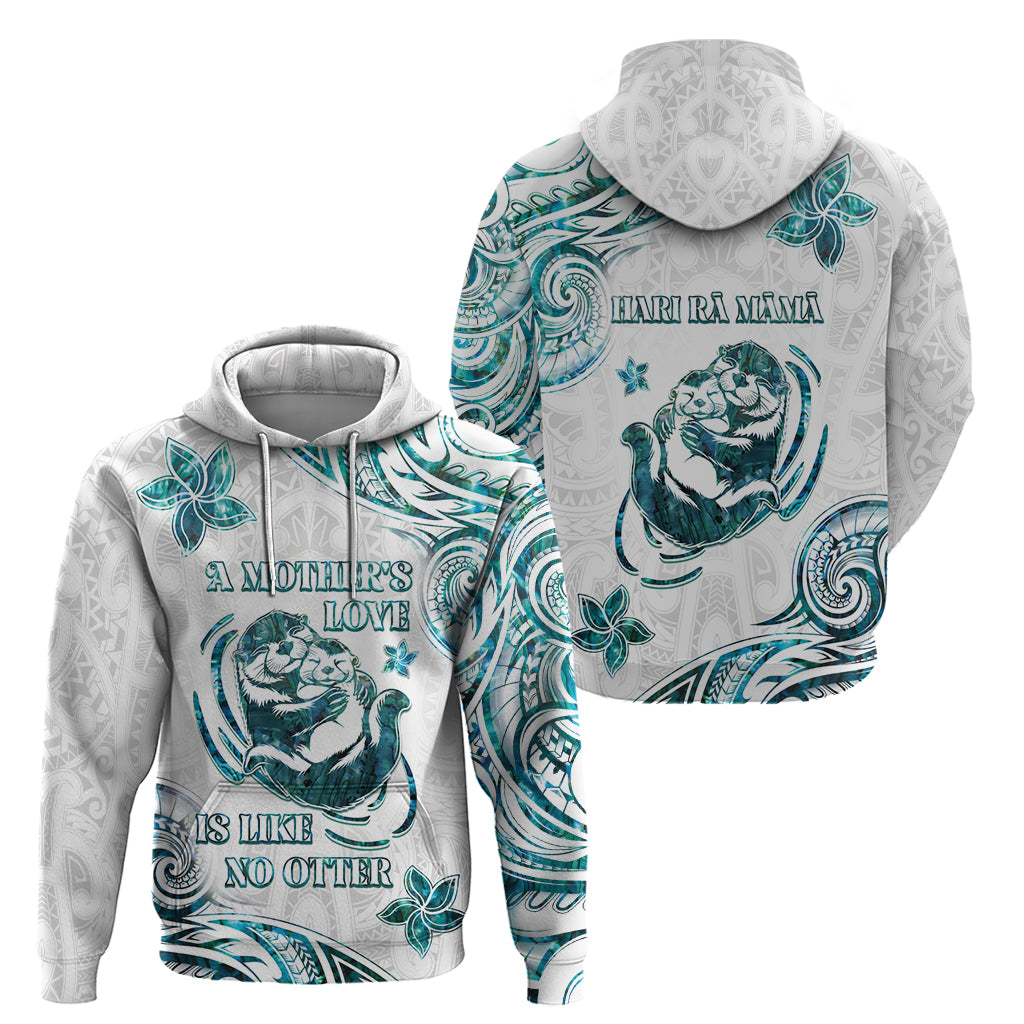 New Zealand Aotearoa Hari Ra Mama Zip Hoodie A Mother's Love Is Like No Otter LT05 - Polynesian Pride