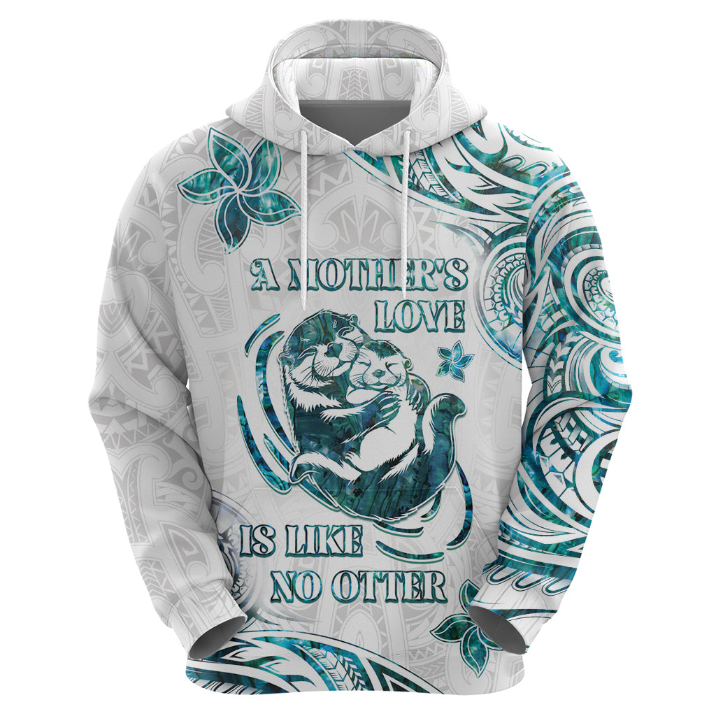 New Zealand Aotearoa Hari Ra Mama Zip Hoodie A Mother's Love Is Like No Otter LT05 - Polynesian Pride