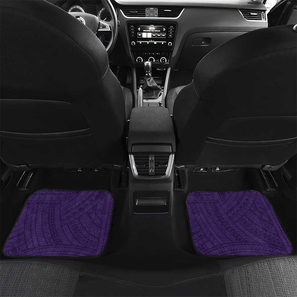 Manua High School Car Mats Polynesian Tribal Pattern
