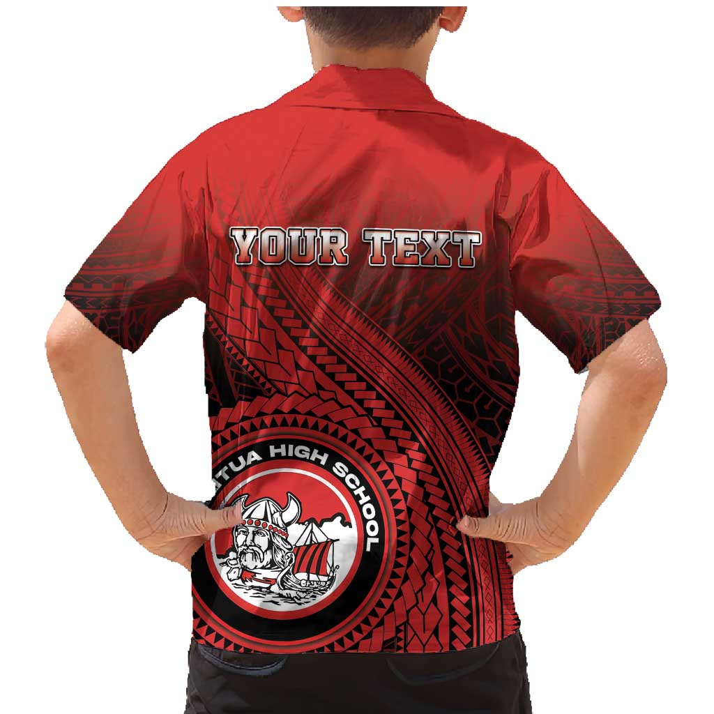 Personalized Fagaitua High School Family Matching Mermaid Dress and Hawaiian Shirt Polynesian Tribal Pattern LT05 - Polynesian Pride