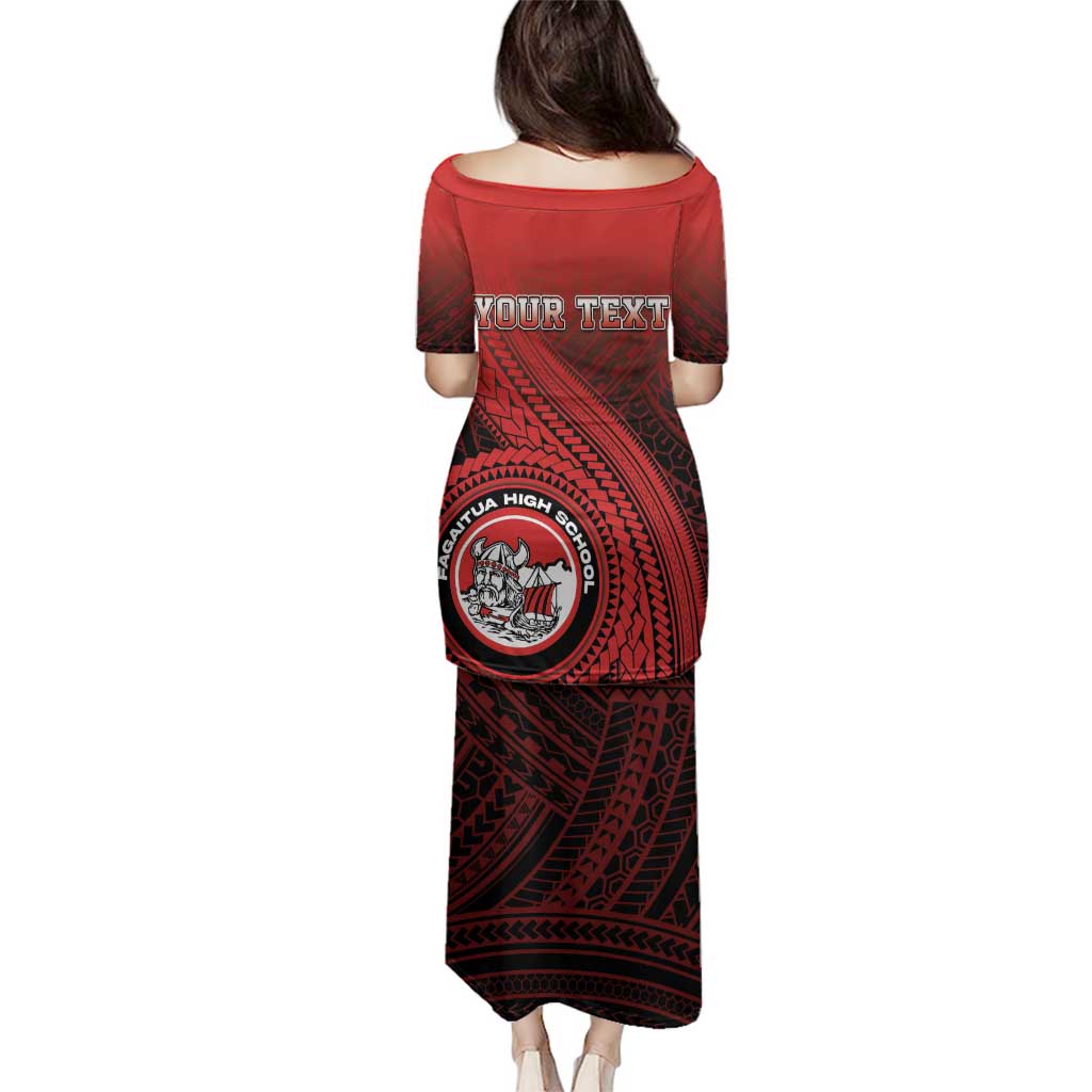 Personalized Fagaitua High School Family Matching Puletasi and Hawaiian Shirt Polynesian Tribal Pattern LT05 - Polynesian Pride